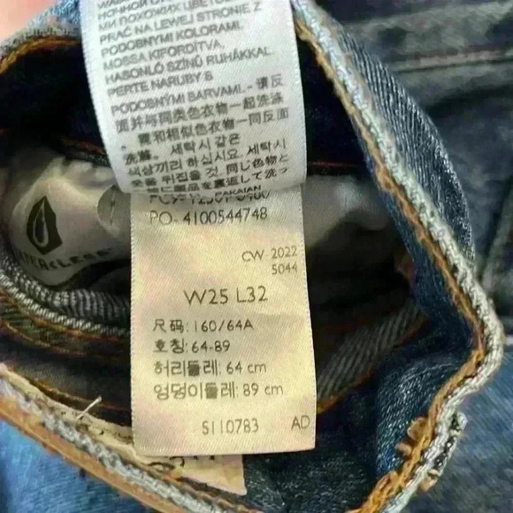 Levi’s 501 Big E Premium Jeans Button Fly 25 X 32 - Picture 15 of 15